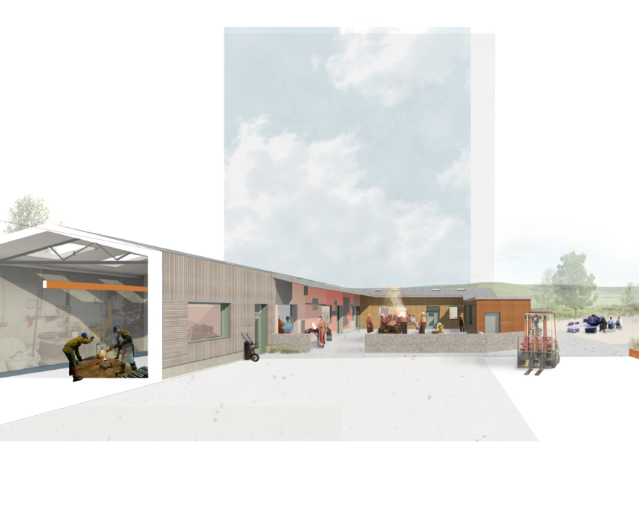 Internal 1 View into yard