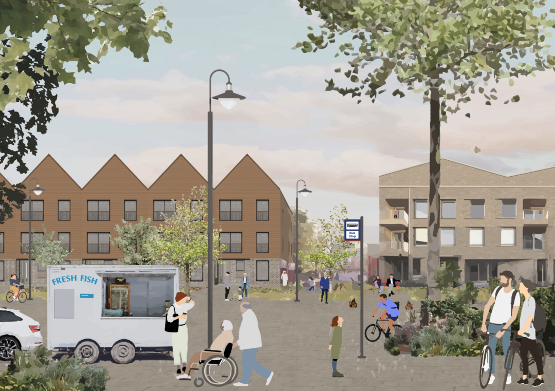 Village Centre visual copyright Collective Architecture