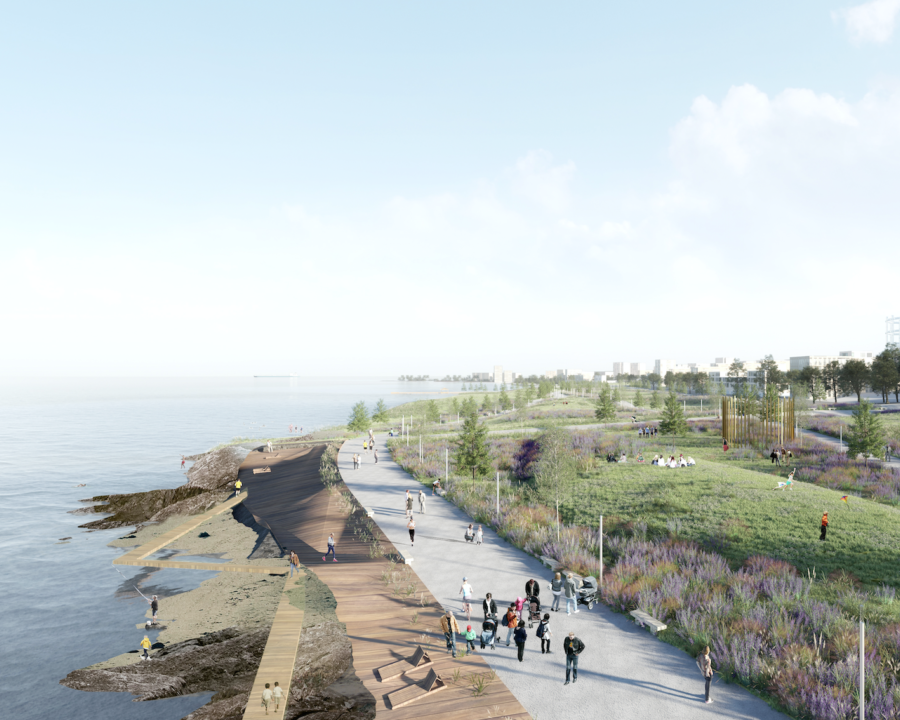 Granton Cropped Coastline