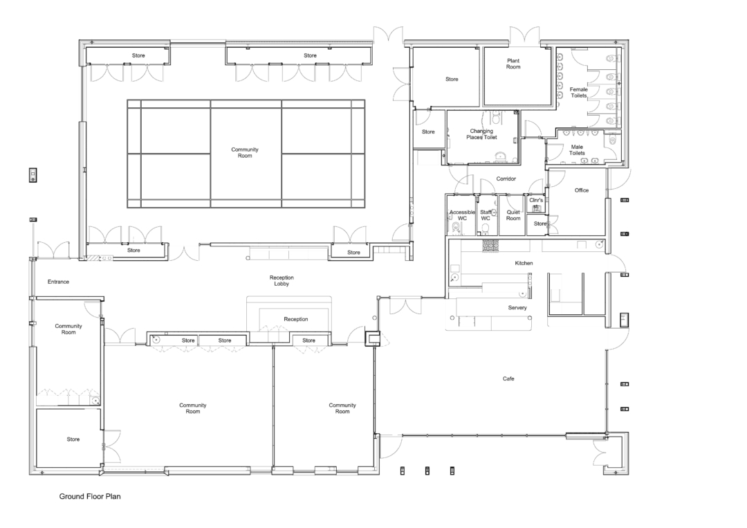 Larick Centre Ground Floor Plan