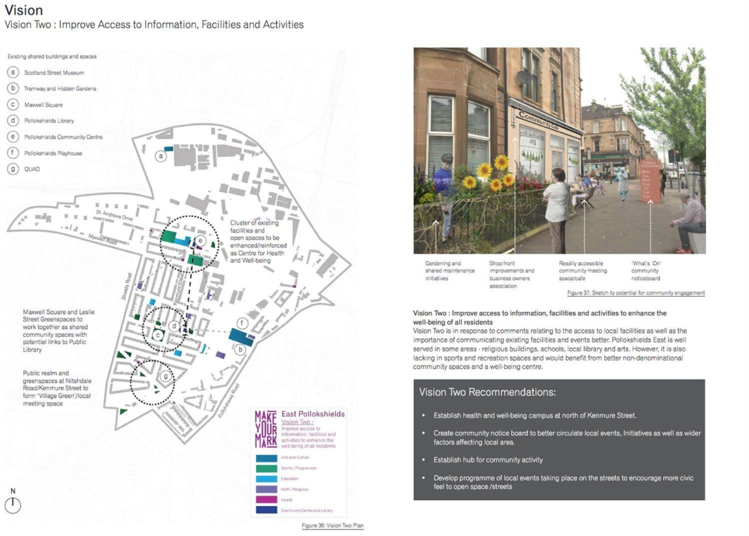 Vision 2 Improve Access To Facilities Information And Amenities