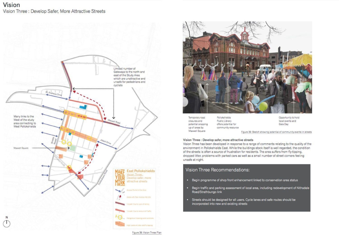 Vision 3 Develop Safer More Attractive Streets