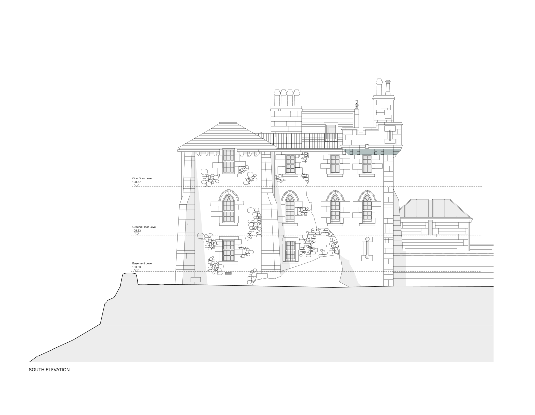 Observatory House South Elevation