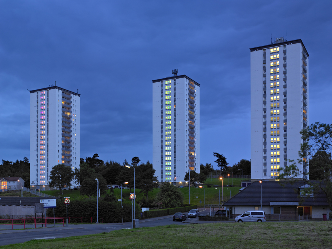 Castlemilk Lighting Night