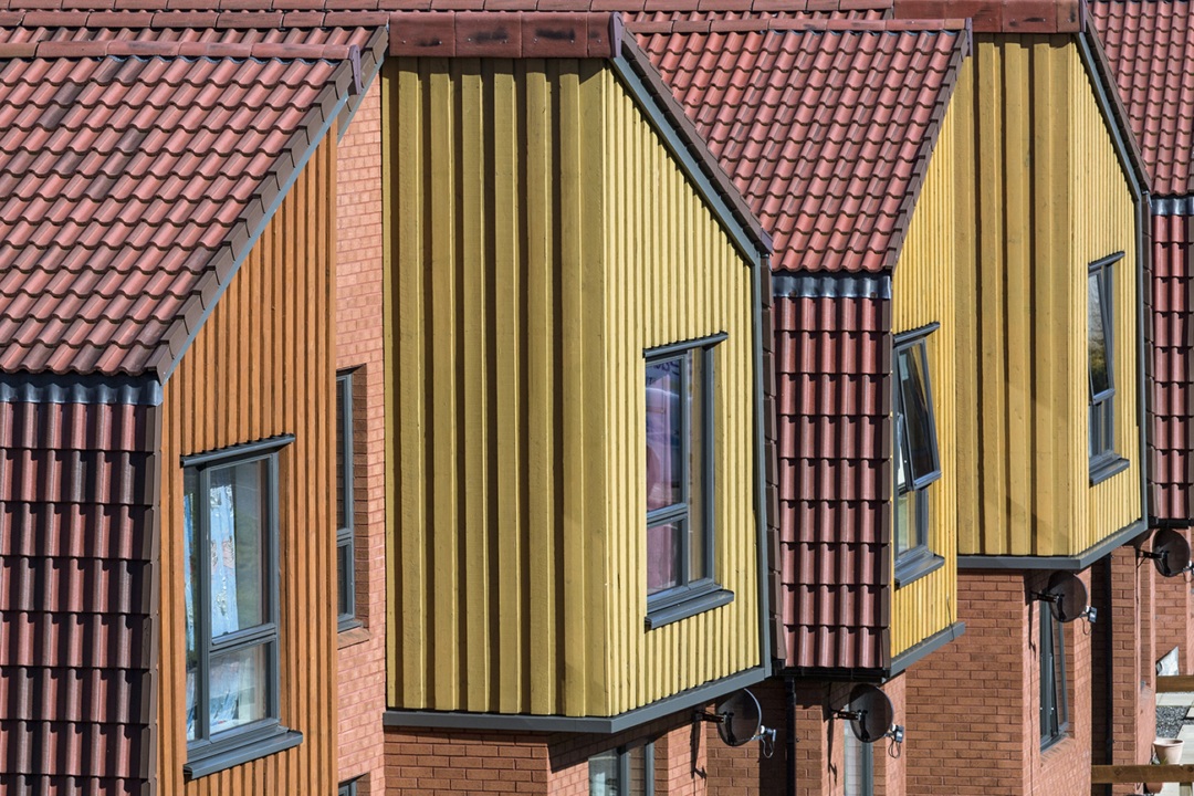 Housing Roofs And Timber Detail 1