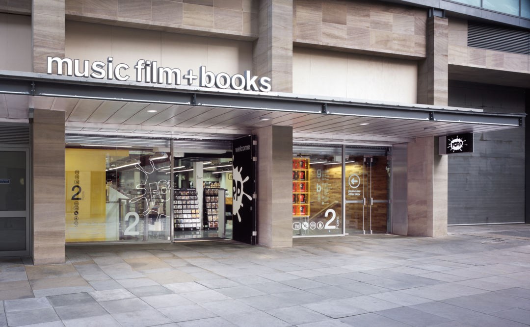 Fopp Manchester Shopfront