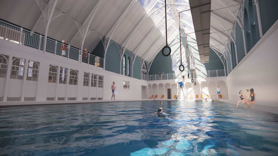 Swimming Pool Render 2