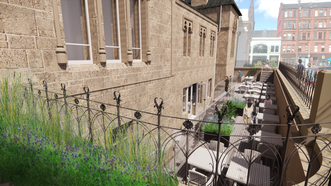 Western Baths External